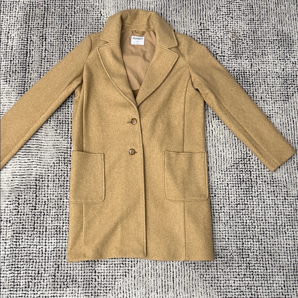 Old Navy Women's Tan Blazer Coat